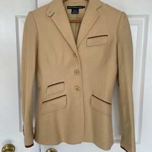 Ralph Lauren Sport Tan Cotton Blazer